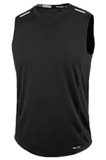 Ghassy Co. Erkek Nem Emici Hızlı Kuruma Atletik Teknik Performans Sporcu Sıfır Kol T-Shirt Gym 108