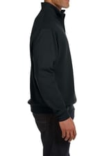 Ghassy Co. Erkek Dik Yaka Silver Yarım Fermuarlı Sweatshirt