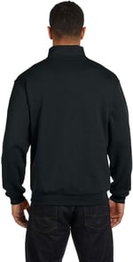Ghassy Co. Erkek Dik Yaka Silver Yarım Fermuarlı Sweatshirt