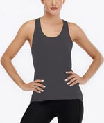Ghassy Co. Kadın Cross Running Çapraz Sırtı Açık Antrenman Yoga Spor Atlet Tank Tops 1782