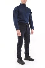 Ghassy Co. Erkek Military mbat Alt Üst Softshell Takım LACİVERT S