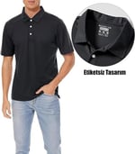 Ghassy Co. Erkek Golf Dry Fit Classic Tenis Casual Polo Yaka T-Shirt