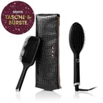 ghd Glide Sıcak Fırça, Çantalı, Taraklı Hediye Seti Siyah