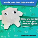 GIANTmicrobes Beyaz kan hücreleri olan pelüş mikroplar.