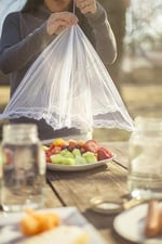 Gıda Koruma Şemsiyesi Yiyecek Yemek Sinek Koruyucu Tül Aparat
