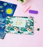 giftmoda Life Love Tasarımlı Bez Kalemlik Cüzdan