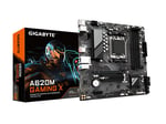 GIGABYTE A620M GAMING X AM5 DDR5 6400MHz(OC) PCIe 4.0 M.2 NVMe 2.5GbE LAN USB 3.2 Gen2 mATX Gaming Anakart