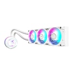 GIGABYTE AORUS WATERFORCE X II 360 ICE Manyetik Kilitleme Mekanizmalı Fan, 60 x 60mm Full Color LCD Ekran, Profesyonal Gaming Sıvı CPU Soğutucu