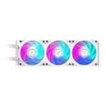 GIGABYTE AORUS WATERFORCE X II 360 ICE Manyetik Kilitleme Mekanizmalı Fan, 60 x 60mm Full Color LCD Ekran, Profesyonal Gaming Sıvı CPU Soğutucu