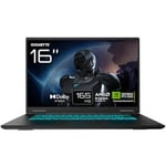 GIGABYTE GAMING A16 Gaming Notebook, 16 inç 165Hz Full HD 16:10 IPS Ekran, AMD Ryzen 7 260, NVIDIA GeForce RTX 5070 8GB GDDR7, 16G - Seçenekler: RTX 5070|16GB RAM|1TB SSD, RTX 5060|16GB RAM|1TB SSD...