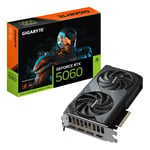 Gigabyte GeForce RTX 5060 WINDFORCE OC 8G Grafik Kartı - 8GB GDDR7, 128bit, PCI-E 5.0, 2512 MHz Çekirdek Saat, 3 x DisplayPort, 1 x HDMI, GV-N5060WF2OC-8GD