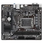 Gigabyte H610M H V2 ana kart - Intel Core 14. CPU'ları destekler, 4+1+1 hibrit dijital VRM, 5600 MHz'e kadar DDR5, 1 x PCIe 3.0 M.2, GbE LAN, USB 3.2 Gen 1