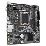 Gigabyte H610M H V2 ana kart - Intel Core 14. CPU'ları destekler, 4+1+1 hibrit dijital VRM, 5600 MHz'e kadar DDR5, 1 x PCIe 3.0 M.2, GbE LAN, USB 3.2 Gen 1