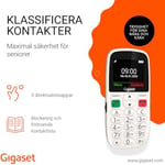 Gigaset GL395 Tuşlu Cep Telefonu Gümüş (Beyaz)