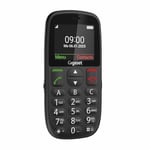 Gigaset GL395 Tuşlu Cep Telefonu Gümüş (Siyah)