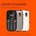Gigaset GL395 Tuşlu Cep Telefonu Gümüş (Beyaz)