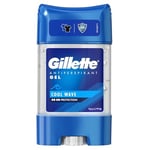 Gillette Clear Jel Cool Wave Antiperspirant Deodorant 70 ml