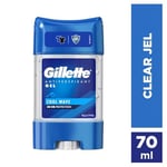 Gillette Clear Jel Cool Wave Antiperspirant Deodorant 70 ml