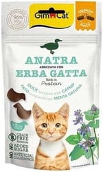 Gimcat Crunchy Snacks Ördekli & Kedi Naneli Tahılsız Kedi Ödülü 50 gr