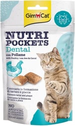 GimCat Nutripockets Kedi Ödülü Dental 60 gr