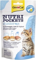 GimCat Nutripockets Kedi Ödülü Junior Mix Tablet, 60g