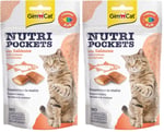 GimCat Nutripockets Kedi Ödülü Somon Omega 3&6 60 gr 2li paket