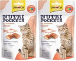 GimCat Nutripockets Kedi Ödülü Somon Omega 3&6 60 gr 2li paket