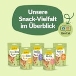 GimCat Peynir rulosu, tahılsız ve vitamin zengini kedi atıştırmalığı, gerçek sert peynirli, 1 torba (1 x 425 g)