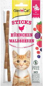 Gimcat Sp Duo Stick Tavuklu&Yaban Mersini Kedi Ödülü 3'lü 15gr