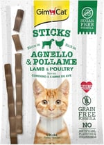 GimCat Sticks Kuzu Etli Tavuklu Tahılsız Ödül Çubukları (4 x 5 gr)