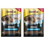 GimCat Sticks Somon & Atlantik Morina TAHILSIZ Ödül Çubukları 8'li