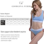 Giorgina Ferri 2’li Kutu Kadın Elastik Bantlı Günlük Kullanıma Uygun Spor Bralet Lucy
