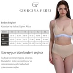 Giorgina Ferri Likralı 5'li Kutu Premium Günlük Kullanıma Uygun Kadın Yüksek Bel Külot Berry