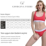 Giorgina Ferri Likralı 6'lı Kutu Premium Günlük Kullanıma Uygun Yazılı Kadın Slip Külot Diana