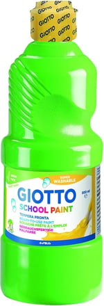 Giotto Guaj Boya, 500 ml, Yeşil - Seçenekler: 250ml, 500ml