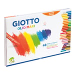 Giotto Olio - Yağlı Pastel (Silindir), 48'li Kutu - Seçenekler: 1 stück (12er Pack), 1 stück (48er Pack)...