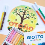 Giotto Olio - Yağlı Pastel (Silindir), 48'li Kutu - Seçenekler: 1 stück (12er Pack), 1 stück (48er Pack)...