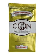 Girne Con Kahve Çifte Kavrulmuş Türk Kahvesi, Gold Label, 125 Gram, Öğütülmüş,%100 Arabica, Kıbrıs Üretim