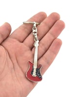 Gitar Kırmızı Anahtarlık