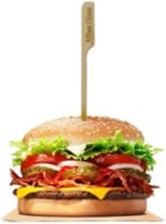 Gizpak Hamburger Çöp Şiş 50 Adet 15Cm