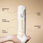 GK HAIR Global Keratin Dengeleyici Saç Kremi Saç Koruması Balancing Conditioner Yağlı, Yağlı ve Normal Saçlar İçin | Doğal Yağ Ekstraktları ile pH seviyelerini, Sülfat ve Paraben içermez (300ml)