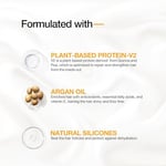 GK Hair Global Keratin Organik Argan Yağlı Saç Serumu Kabarma Kontrolü İçin Kuru Hasar Saç Onarıcı Isı Koruma Saç Parlatıcı Pürüzsüzleştirici Güçlendirici ve Besleyici Serum Unisex Tüm Saç Tipleri 1.6