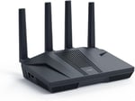 GL.iNet GL-MT6000(Flint 2) WiFi 6 Yönlendirici | Oyun WiFi Yönlendiricisi | 2 x 2,5G Çoklu Gig Bağlantı Noktası+4 x 1G Ethernet Bağlantı Noktaları | Toplu Cihaz Bağlantısı | Hızlı OpenVpn ve WireGuard