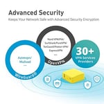 GL.iNet GL-MT300N-V2(Mango) Taşınabilir Mini Seyahat Kablosuz Cep VPN WiFi Yönlendirici - Erişim Noktası/Genişletici/WDS | OpenWrt | 2 x Ethernet Bağlantı Noktası | OpenVPN/Wireguard VPN | USB 2.0
