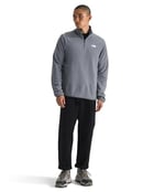 Glacier Fleece 1/4 Zip Erkek Gri Outdoor Polar NF0A8D0QCQI1