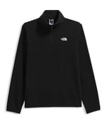 Glacier Fleece 1/4 Zip Erkek Siyah Outdoor Polar NF0A8D0QJK31