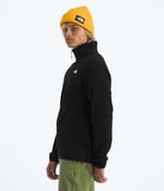Glacier Fleece 1/4 Zip Erkek Siyah Outdoor Polar NF0A8D0QJK31