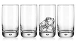 Glaver's 4 adet Highball Bardağı, 463 ml Collins Kokteyl İçme Bardağı Bardağı, Su, Meyve Suyu, Bira ve Kokteyller için Kabarcık Tabanlı Züccaciye, Heavy Base Modern Basic Bardak Bardakları.