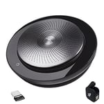 Global Teck Worldwide Jabra Speak 710 Hoparlör (Kablosuz) Duvar Şarj Cihazı ile | Bluetooth Dongle, USB | PC/MAC UC Softphones, Akıllı Telefonlar, iPad, Tabletler | UC Versiyonu - Skype, Cisco, Avaya 