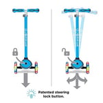 Globber çocuk Primo Plus ile ışık kadar tekerlekli Scooter, çocuk, Primo Plus with Light Up Wheels